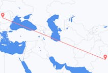 Flights from New Delhi, India to Sibiu, Romania