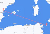 Flights from Castellón de la Plana, Spain to Pantelleria, Italy
