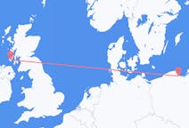 Fly fra Islay til Gdańsk