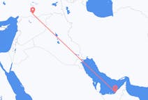 Flyreiser fra Abu Dhabi, De forente arabiske emirater til Sanliurfa, Tyrkia