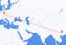 Flyrejser fra Liuzhou, Kina til Nürnberg, Tyskland