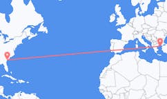 Flyrejser fra Hilton Head Island, USA til Lemnos, Grækenland