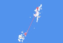 Vols depuis la ville de Îles Shetland vers la ville de Stronsay