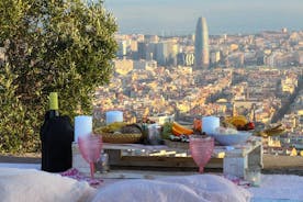 Romantische picnic in Barcelona