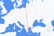 Fly fra Kaliningrad til Athen