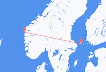 Flyg från Mariehamn, Åland till Florø, Norge