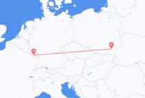 Flights from Saarbrücken, Germany to Rzeszów, Poland
