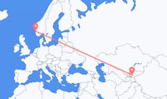 Flights from Andijan, Uzbekistan to Stord, Norway
