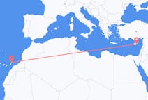 Flights from Lanzarote to Larnaca