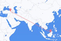 Loty z Bandar Seri Begawan, Brunei do Erzurum, Turcja