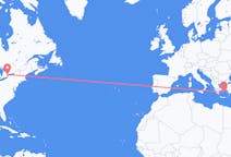 Flights from Toronto, Canada to Naxos, Greece