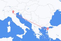Flyrejser fra Verona, Italien til Edremit, Italien