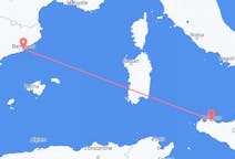 Flights from Palermo, Italy to Barcelona, Spain