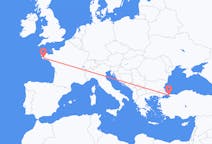 Flights from Quimper, France to Istanbul, Turkey