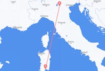 Flyreiser fra Verona, Italia til Cagliari, Italia