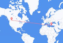 Flights from Cranbrook, Canada to Santorini, Greece