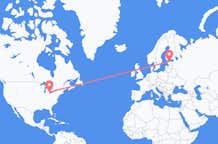 Flights from Detroit to Tallinn