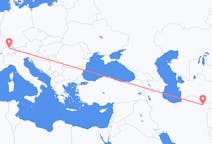 Flyreiser fra Mashhad, til Zürich