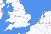 Flyreiser fra Duesseldorf, Tyskland til Dublin, Irland