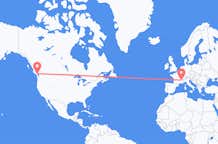 Flyrejser fra Nanaimo, Canada til Grenoble, Frankrig