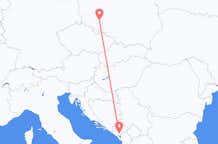 Flights from Wroclaw to Podgorica