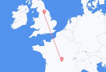 Flyreiser fra Clermont-Ferrand, til Leeds