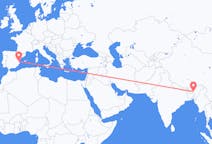出发地 印度出发地 古瓦哈提目的地 西班牙巴倫西亞的航班