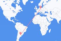 Flyg från Rosario, Argentina till Berlin, Maryland, Tyskland