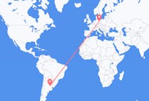 Flyreiser fra Rosario, Argentina til Berlin, Tyskland