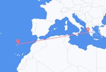 Flights from Cephalonia, Greece to Vila Baleira, Portugal