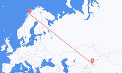 Flug frá Almaty til Narvik