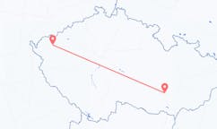 Fly fra Brno til Karlovy Vary