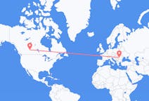 Flights from Lloydminster, Canada to Sibiu, Romania