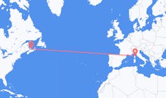 Flights from Charlottetown, Canada to Bastia, France