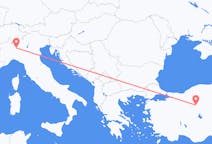 Flüge von Ankara, nach Mailand