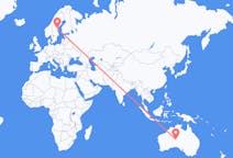 Flights from Uluru, Australia to Sundsvall, Sweden