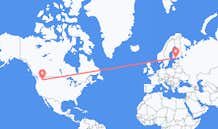 Flyrejser fra Lewiston, USA til Helsinki, Finland