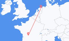 Flyrejser fra Limoges, Frankrig til Groningen, Holland