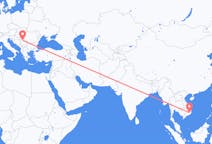 越南出发地 大叻市飞往越南目的地 贝尔格莱德的航班