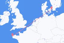 Vuelos de Brest, Francia a Copenhague, Dinamarca