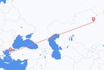 Flyreiser fra Nur-Sultan, til Edremit