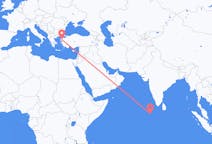 出发地 马尔代夫馬累目的地 土耳其埃德雷米特的航班