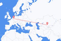 Flyrejser fra Turkistan, Kasakhstan til Düsseldorf, Tyskland