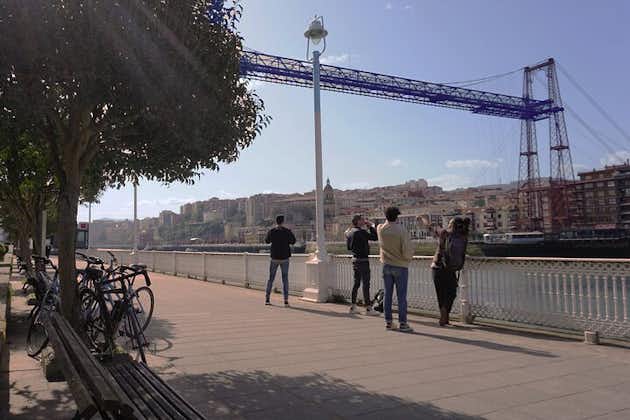 Tour in bicicletta con pintxos e bevande a Getxo (panoramica riva del mare di Bilbao)