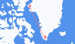 Flights from Qaanaaq, Greenland to Narsarsuaq, Greenland