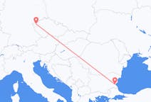 Flights from Burgas, Bulgaria to Karlovy Vary, Czechia