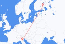 Flights from Savonlinna, Finland to Bologna, Italy