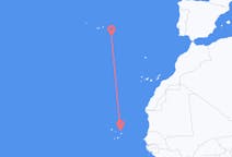 Flüge von Sal, Cabo Verde nach Insel Santa Maria, Portugal