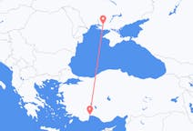 出发地 土耳其安塔利亚目的地 乌克兰赫尔松的航班