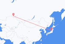 Fly fra Niigata til Omsk